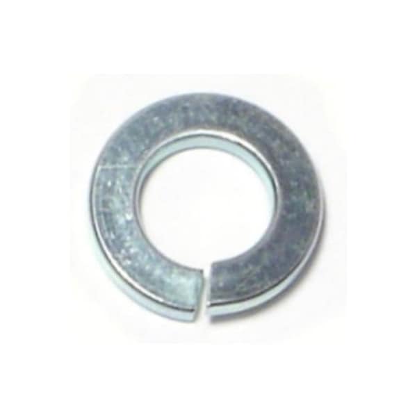 Midwest Fastener Split Lock Washer, For Screw Size 8 mm Steel, Plain Finish, 40 PK 932382 - main